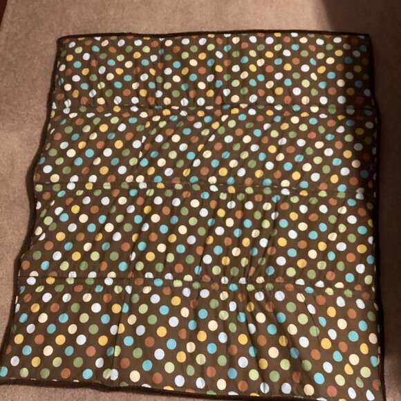 Handmade Baby Crib Bedding Quilt Blanket Comforter Jungle Animals - Picture 3 of 3